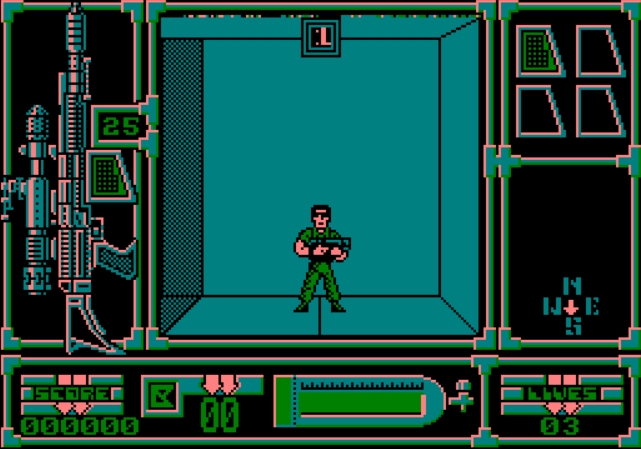 The Vindicator - Amstrad CPC game screenshot (1988) by Imagine Software
